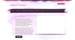 Desktop Screenshot of adamfrewer.com